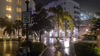 Video: Así se ve el ojo del huracán Milton desde Sarasota, Florida