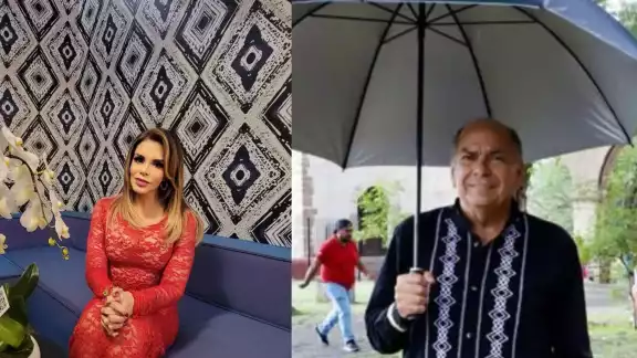 Padre de Checo Pérez es la nueva pareja de Lucía Méndez