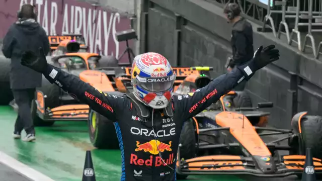 Verstappen se alza con el primer lugar en Brasil