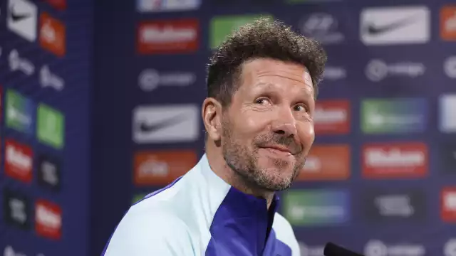 Simeone dirigió a Rodri en LaLiga
