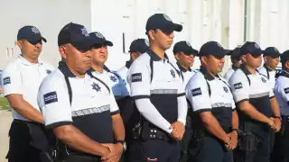 Elementos de la Policía Turística de Playa del Carmen denuncian presunto hostigamiento laboral y corrupción 