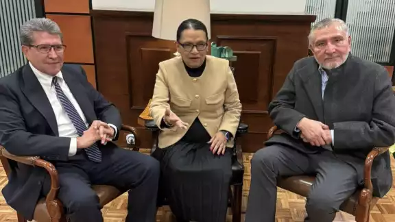 Ricardo Monreal y Adán Augusto se mostraron juntos en una nueva imagen en redes sociales.