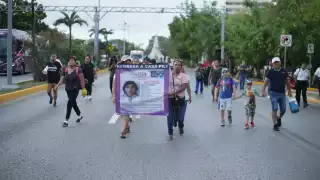 “Ni una más y cero impunidad": Así fue la marcha  de colectivos por recientes feminicidios en Cancún  
