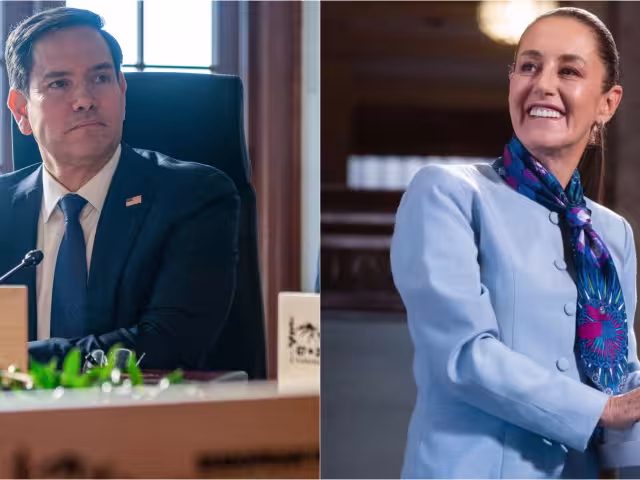 Marco Rubio dijo en entrevista en español que México ha colaborado como nunca.