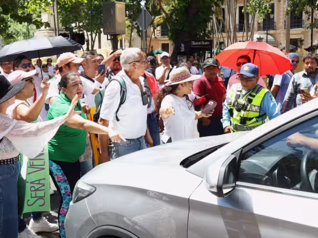 Un agente de la Policía Municipal intervino para mediar la situación