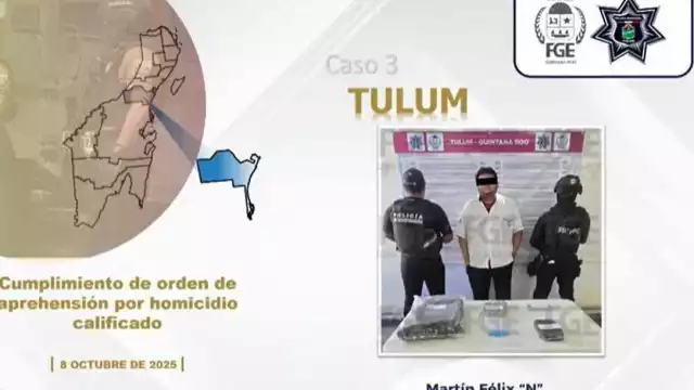 Martín Félix “N” fue detenido mediante una orden judicial y puesto a disposición del Ministerio Público