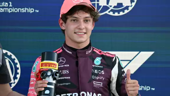 Su primera pole de la temporada 2025 y de su carrera en la F1