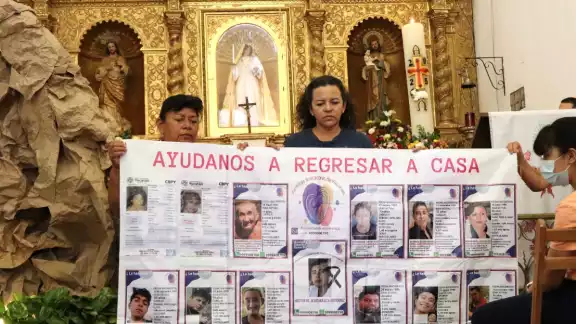 La ceremonia se realizó en el marco del Día de las Familias Buscadoras La ceremonia se realizó en el marco del Día de las Familias Buscadoras