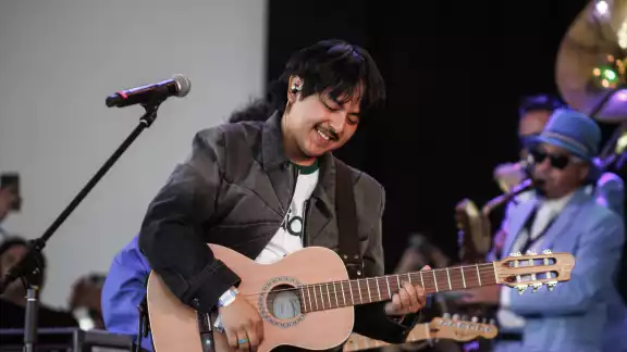 El artista emergente de Tiktok, la rompió en el Vive Latino