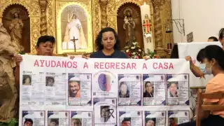 La ceremonia se realizó en el marco del Día de las Familias Buscadoras