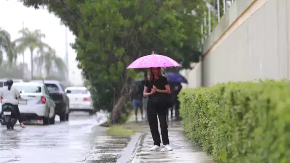 La presencia de fuertes lluvias se espera para el resto de la semana