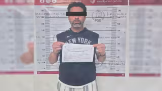Jorge “N”, alias “El Venezolano”, fue detenido por elementos de la FGE.