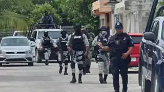 No se reportaron a personas detenidas en los cateos.