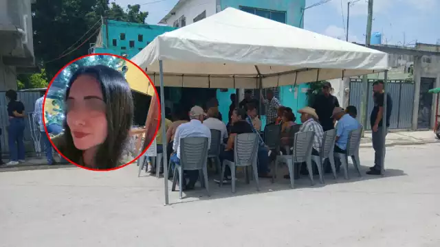 Fue velada en su domicilio en la colonia Morelos, Escárcega, Aracely Contreras Luna.