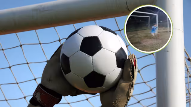 El momento exacto del accidente fatal.