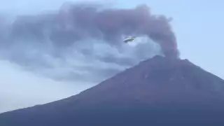 Triángulo misterioso: OVNI causa revuelo sobre el Popocatépetl
