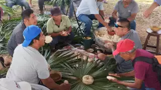 Habitantes de Lázaro Cárdenas realizaron el famoso ritual Maya en la expoferia
