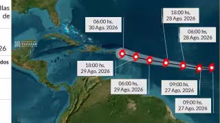 Tormenta Tropical Dolly se forma en el Atlántico: ¿representa riesgo para Yucatán?