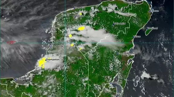 Campeche y toda la Península de Yucatán seguirán presentando lluvias. Campeche y toda la Península de Yucatán seguirán presentando lluvias.