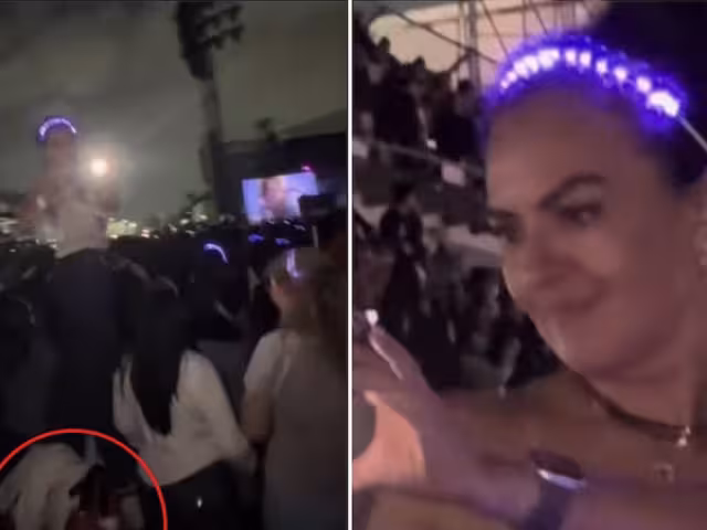 La mujer fue criticada por la acción