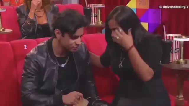 La emotiva visita de la mamá de Aaron Mercury