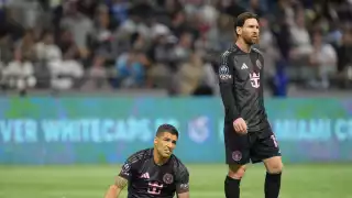 Inter Miami de Messi cae ante Vancouver Whitecaps en semifinal de ida de Concachampions
