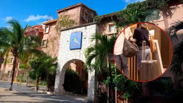 Agentes de la policía turística se presentaron en el hotel