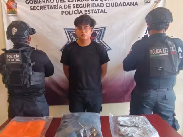 Miguel Ángel “N” fue detenido y puesto a disposición de la Fiscalía General del Estado de Quintana Roo