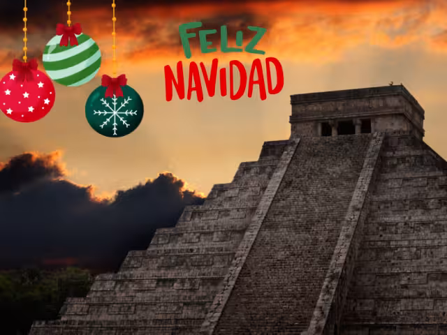 La navidad también se celebrará en maya