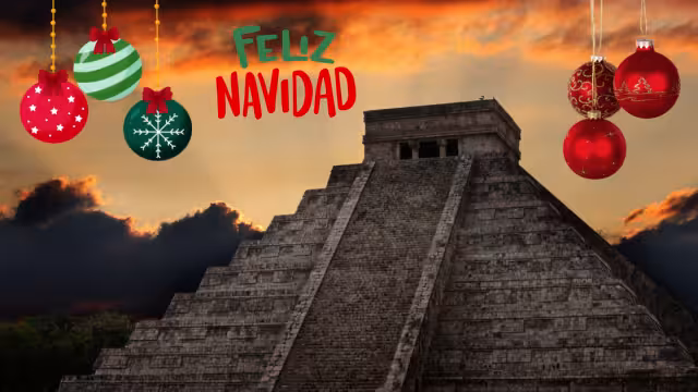 La navidad también se celebrará en maya