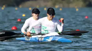 México brilla en kayak: Alanís y Briones clasifican a Semifinales en K2 500m  