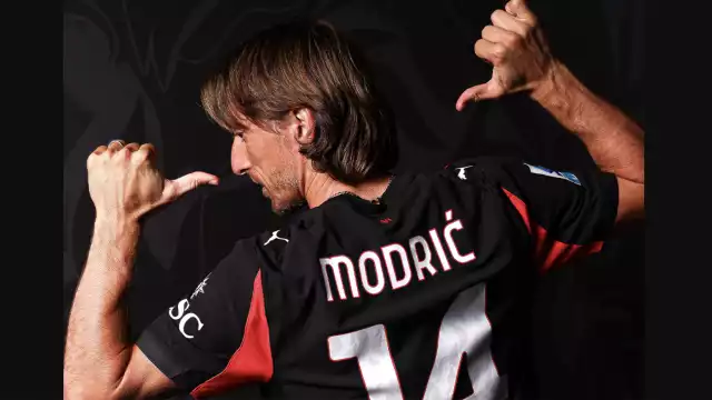 Loka Modric llega a reforzar al Milan y junto a Santi Giménez buscarán levantar.