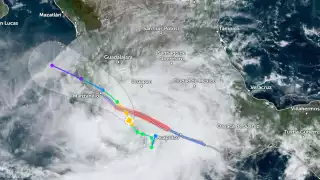 John impactará a Michoacán como huracán categoría 1: Esta es su trayectoria 