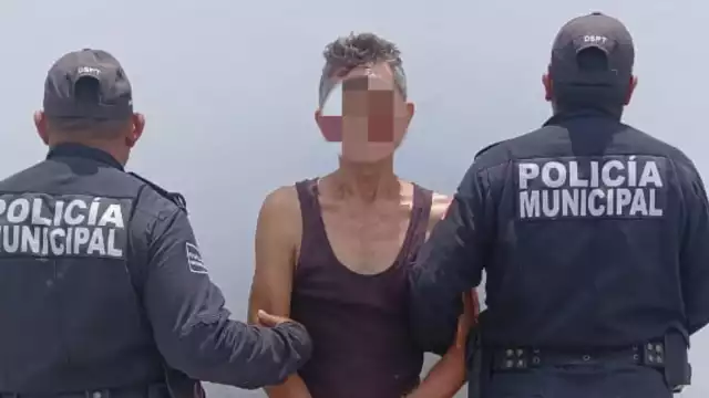 Tras haber intentado huir en un vehículo el sujeto fue asegurado