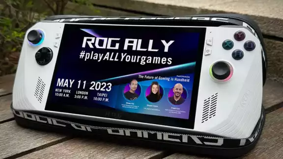 Las imágenes filtran muestran un gran parecido a la Rog Ally de Asus. Las imágenes filtran muestran un gran parecido a la Rog Ally de Asus.