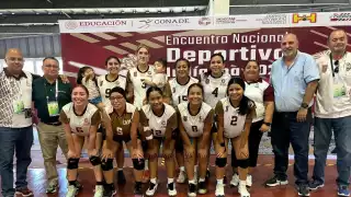   Campeche gana la medalla de oro en voleibol femenil de encuentro indígena 