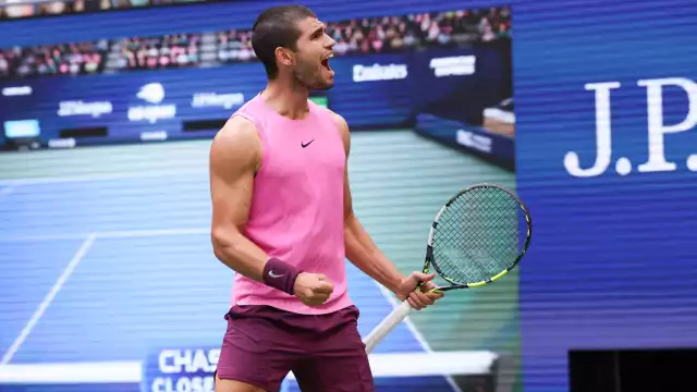 Carlos Alcaraz se instala en su segunda final del US Open.