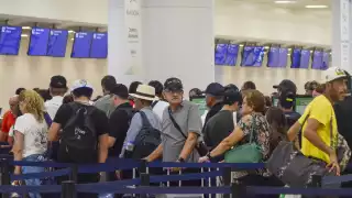 Aeropuerto de Cancún: Más de 600 operaciones, dos vuelos cancelados y 28 demoras 