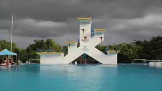 Se aventó desde una plataforma de 10 metros de la alberca olímpica que se encontraba vacía