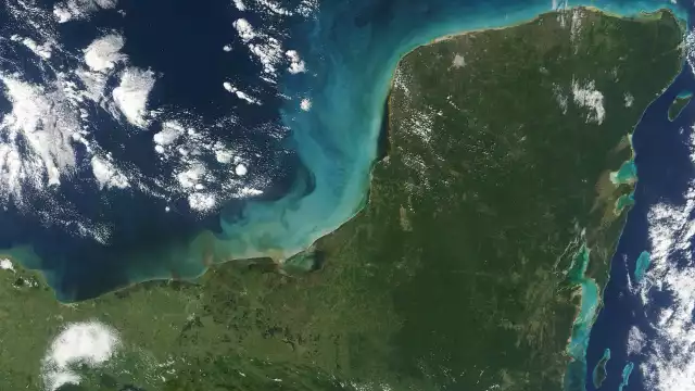 La península de Yucatán estaba sumergida bajo el mar hace más de 65 millones de años