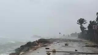 Así luce Tulum tras el paso del Huracán Beryl