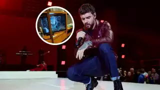 La habitación de Liam estaba con destrozos y sustancias ilicitas