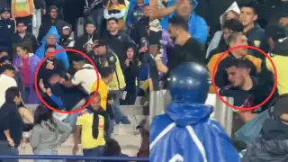 Las gradas de CU se pintaron de violencia