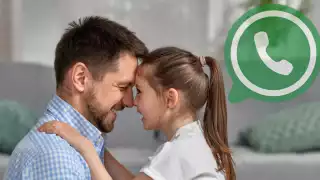 Celebra a papá con un lindo mensaje por whatsapp