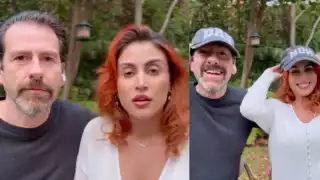 La pareja dio la noticia a través de sus redes sociales con un cómico video