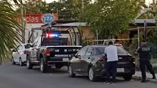 Al momento que llegaron las autoridades no lograron encontrar a la presunta víctima.