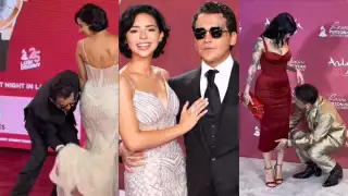 La misma acción que tuvo con Cazzu, también la tuvo con Ángela.