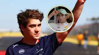 Franco Colapinto estaría ocupando el asiento de Checo Pérez, los rumores crecen