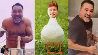 El ex boxeador colocó en sus redes sociales el video