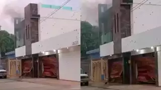 Así quedó la casa de los padres de Markitos toys